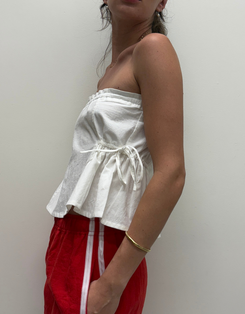 Mini Muse Skirt in White