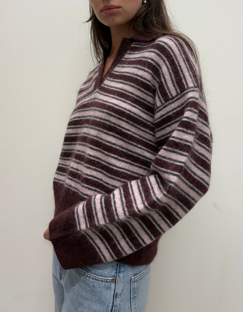 Vienna Knit Collar in Sassafras
