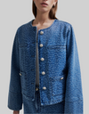 Angola Denim Jacket in Blue Denim