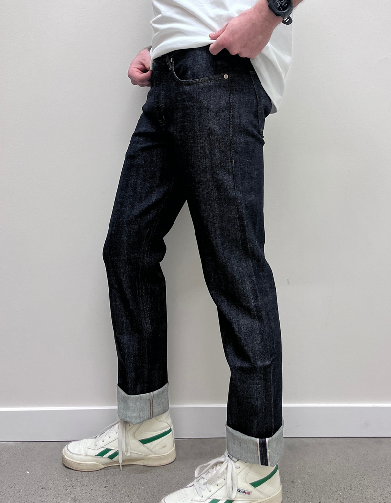 Weird Guy in Stretch Selvedge Indigo