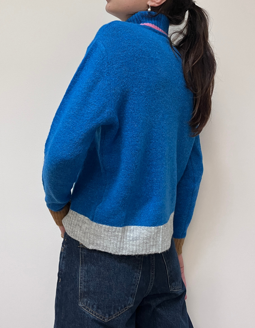 Prince Sweater in Blue