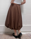 Hart Skirt in Umber Poplin