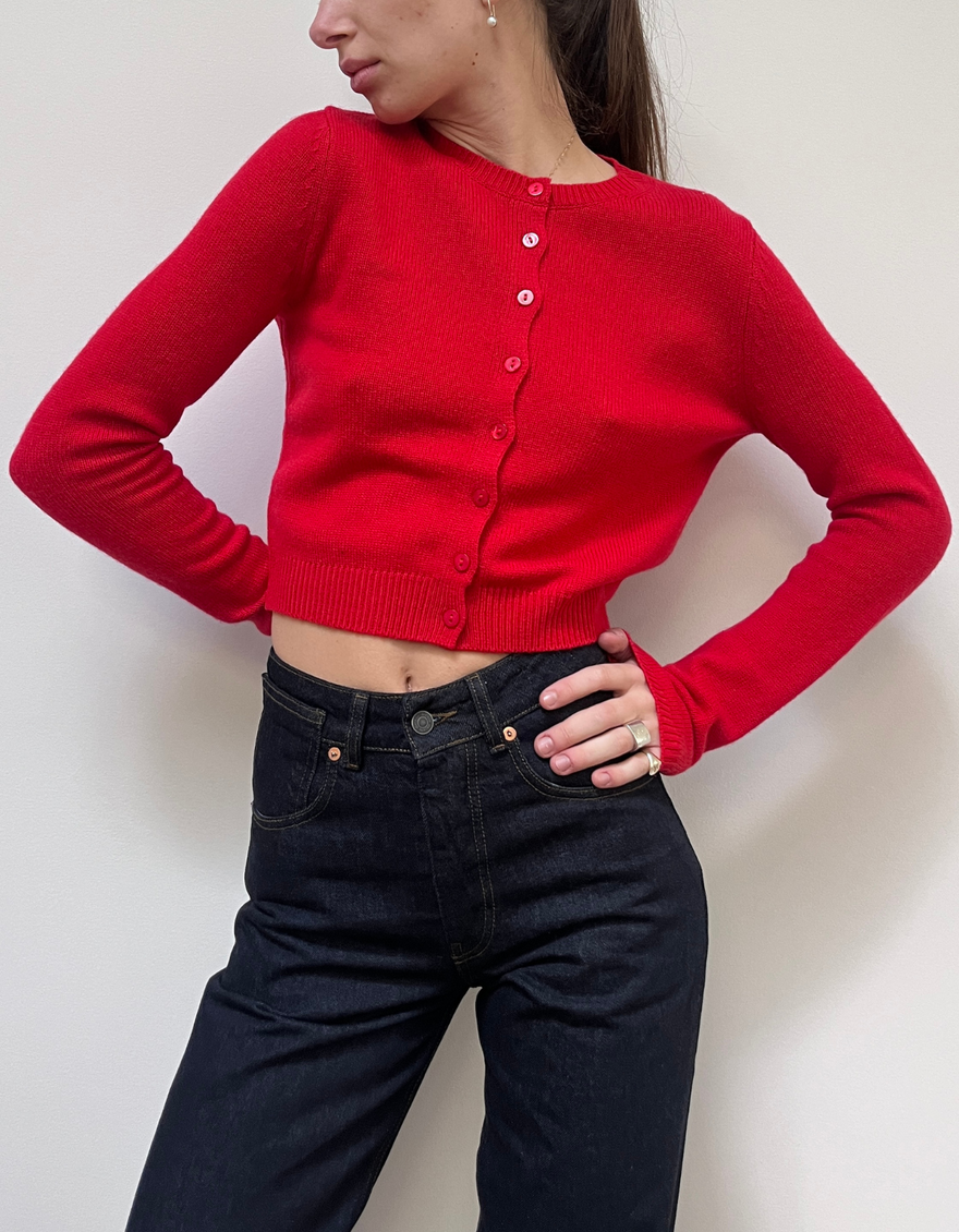 Emily Cardigan in Red