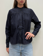 Dera Shirt in Dark Blue Denim