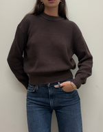 Mikala Jumper in Seal Brown