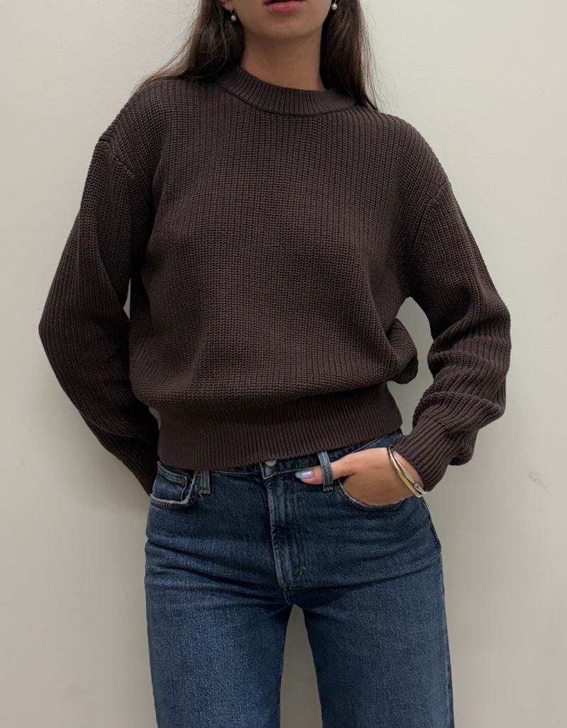 Mikala Jumper in Seal Brown
