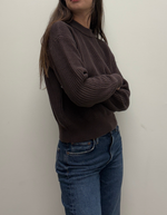 Mikala Jumper in Seal Brown