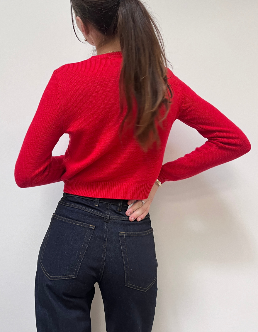 Emily Cardigan in Red