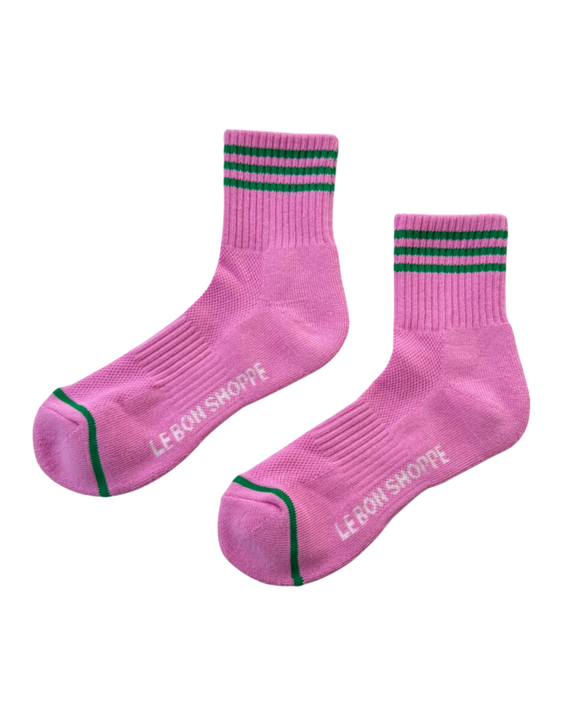 Girlfriend Socks in Rose Pink