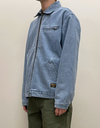 Light Peoria Denim Jacket in Denim Light Wash