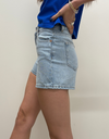 Nora Shorts in Stream Light Used