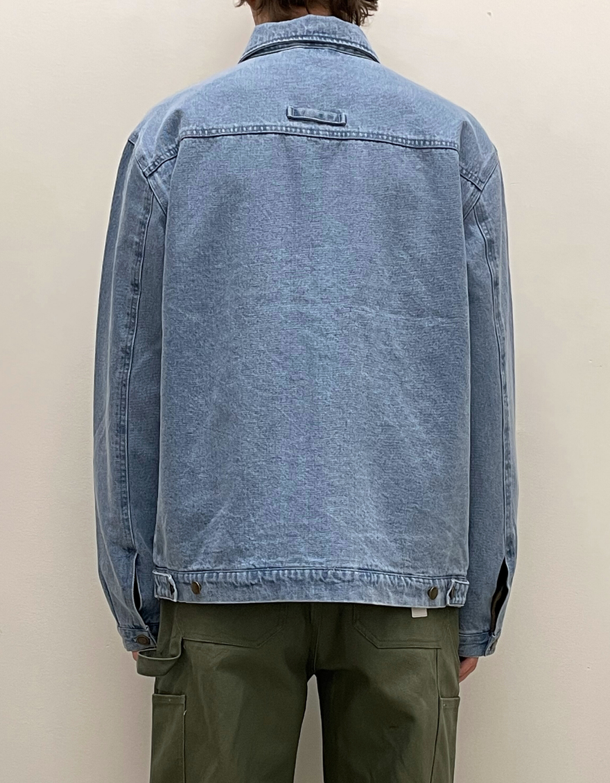 Light Peoria Denim Jacket in Denim Light Wash