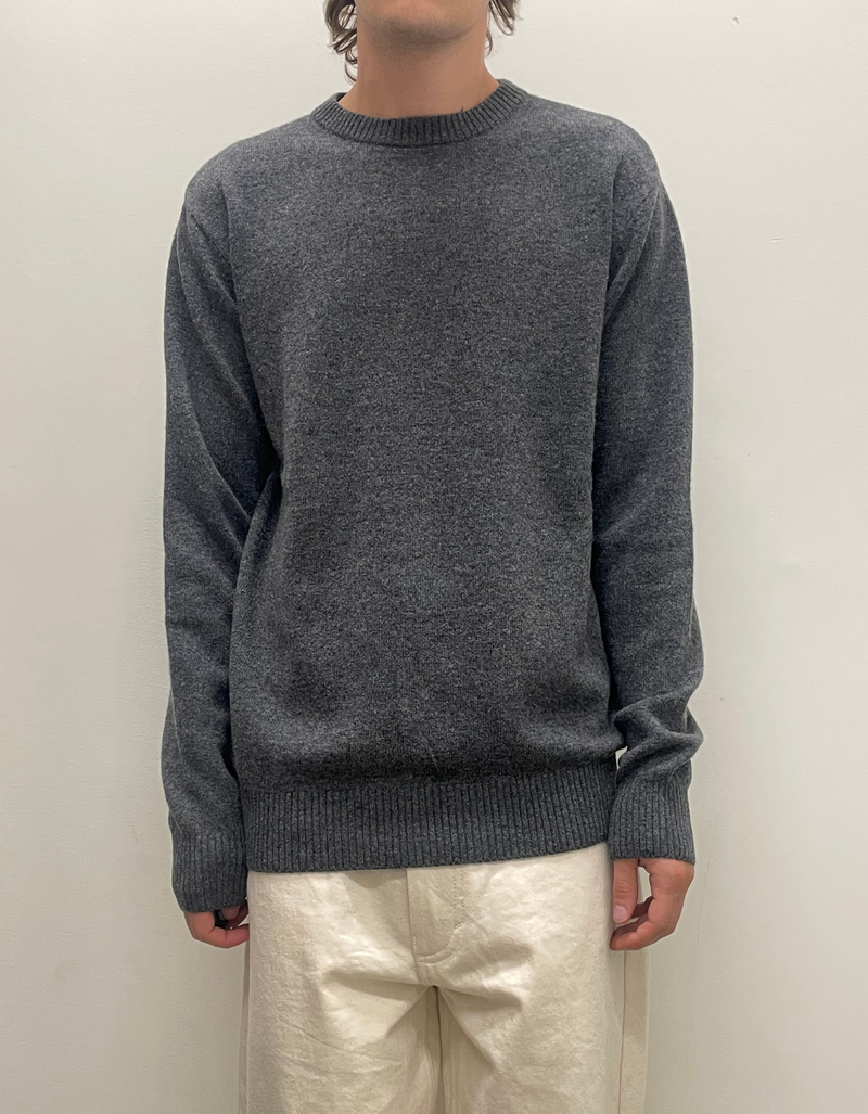 Roland Sweater in Dark Grey Melange