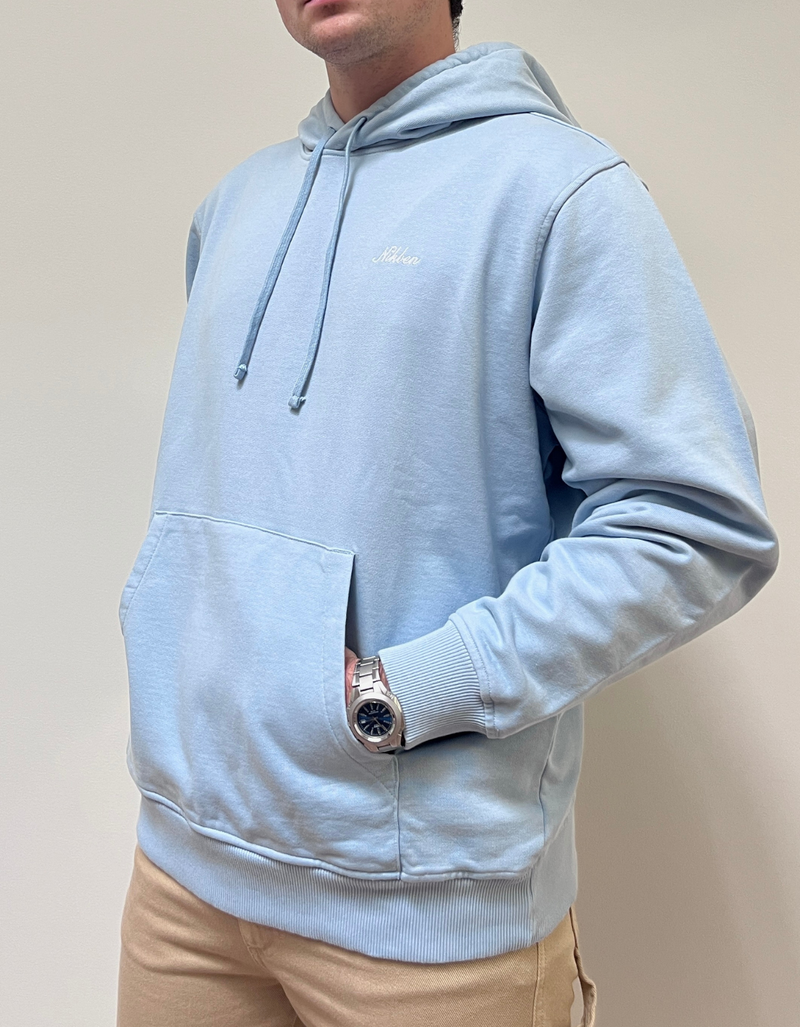 ABC Hoodie in Dusty Blue