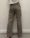Maira Trousers in Mid Brown Melange