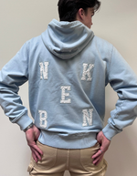 ABC Hoodie in Dusty Blue