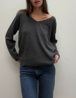 Codas Jumper in Grey Melange