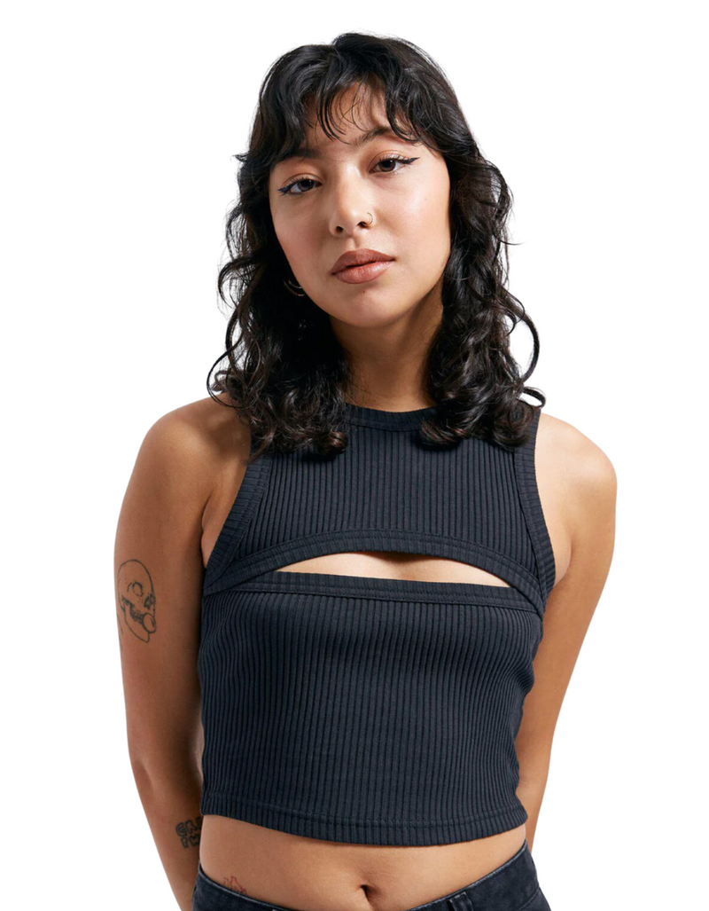 Ainslee Top in Off Black