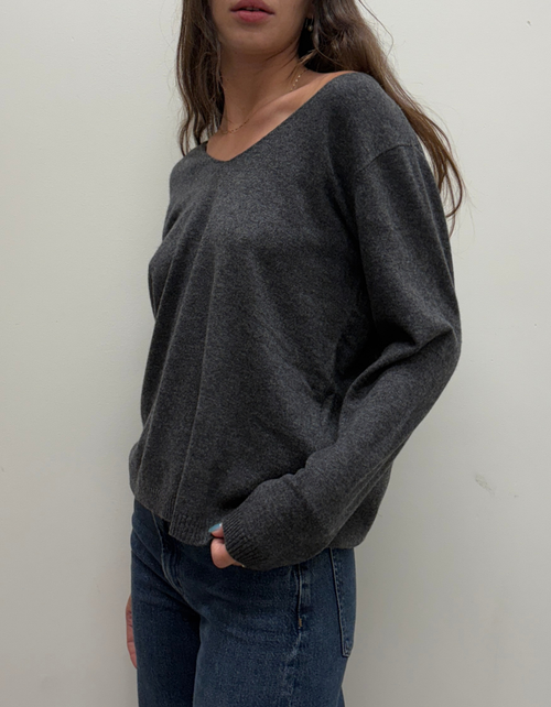 Codas Jumper in Grey Melange