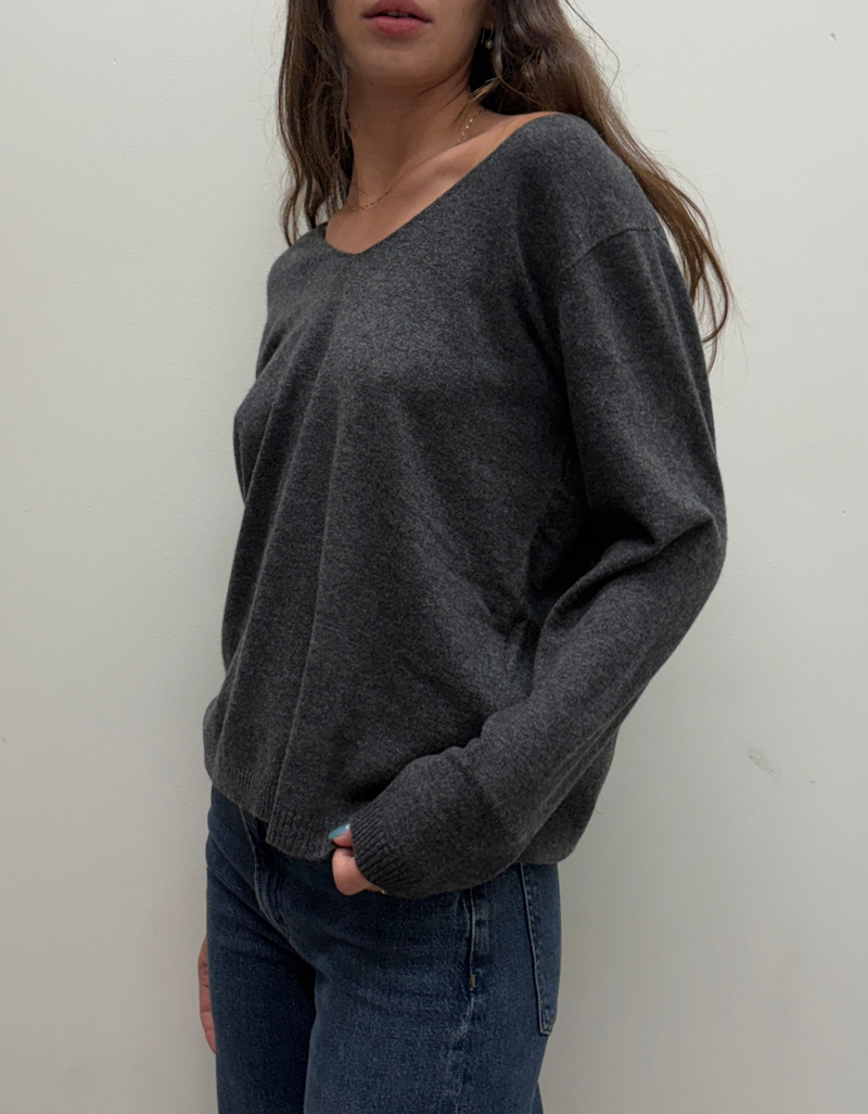 Codas Jumper in Grey Melange