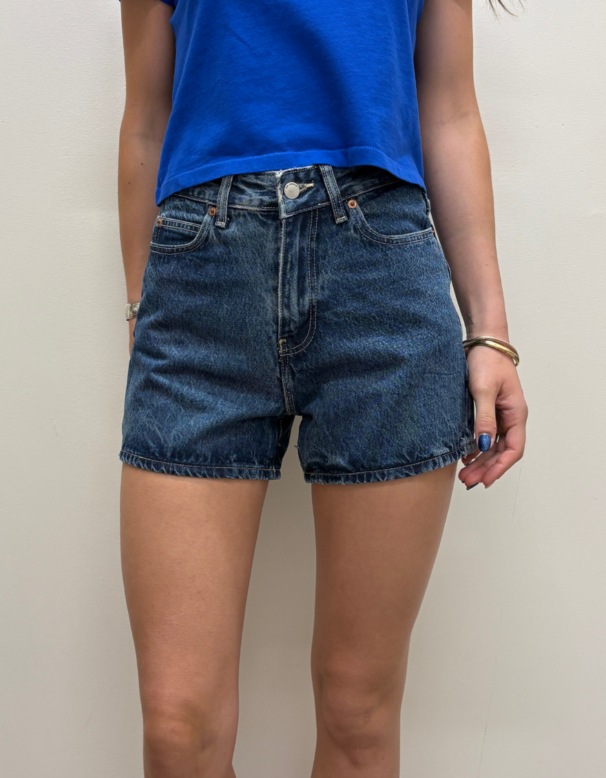 Nora Shorts in Stream Mid Retro
