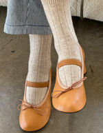 Classic Cashmere Socks in Fawn