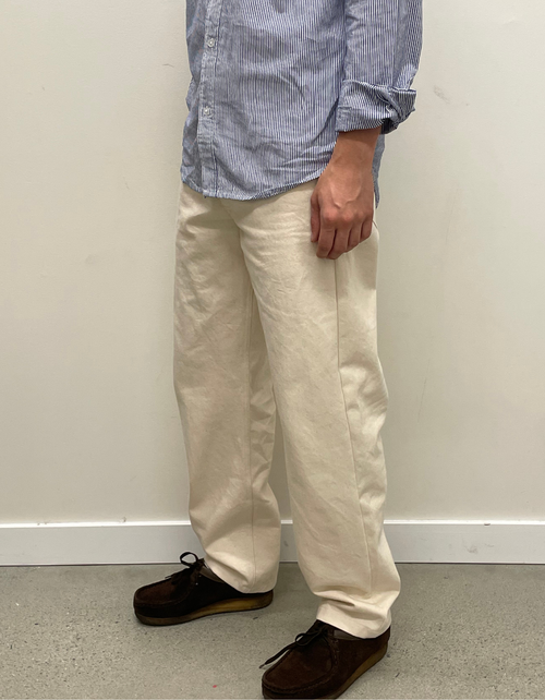 Five Pocket Jeans in Ecru