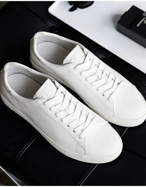Bradley Sneaker in Triple White Leather