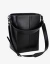 Casset Soft Structure Tote Bag in Black