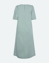 Vayas Midi Dress in Gray Mist