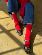 Classic Cashmere Socks in Red