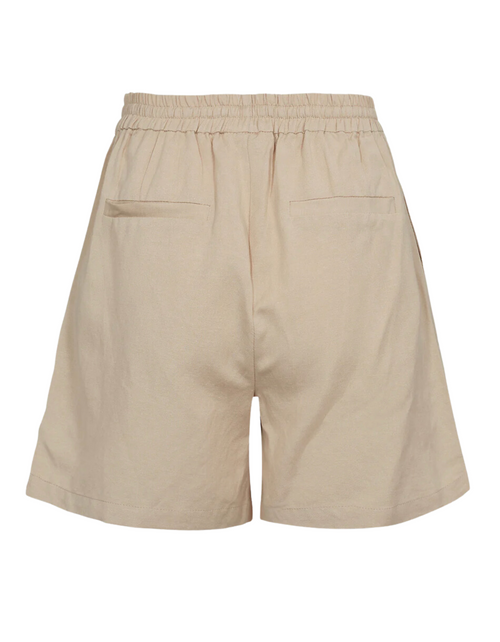 Amilie Shorts in Brown Rice