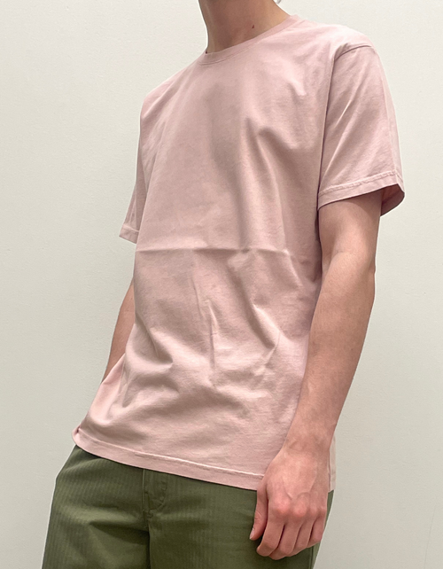 Classic Organic Tee in Faded Pink
