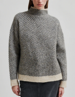 Capella Knit T-Neck in Brazilian Sand