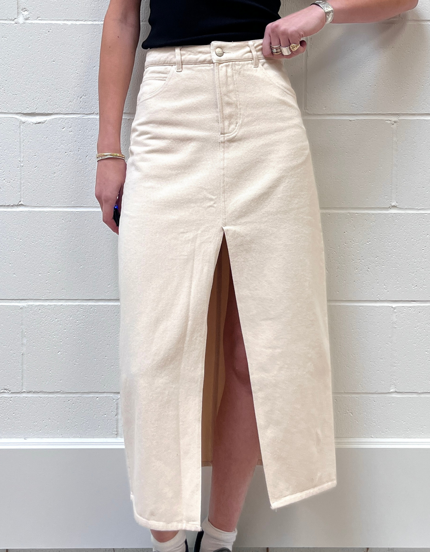 Mika Maxi Skirt in Sand