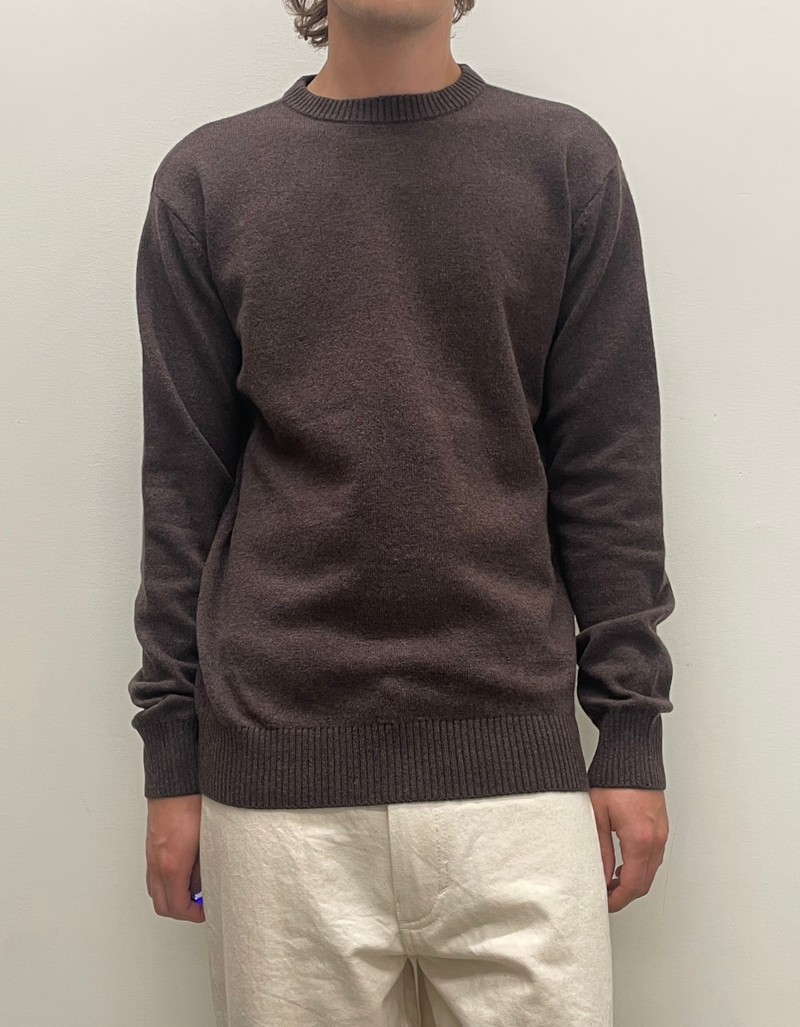 Roland Sweater in Seal Brown