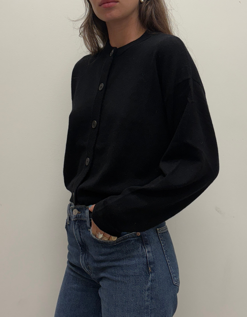 Assiana Cardigan in Black