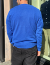 Roland Sweater in Blue Quartz Melange