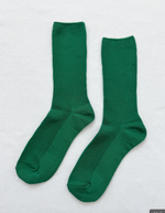 Trouser Socks in Deep Green