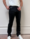 Weird Guy Stretch Selvedge Jean in Black Cobra