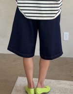 Liam Bermuda Shorts in Raw Denim