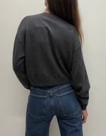 Assiana Cardigan in Dark Grey Melange