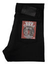 True Guy in Black Cobra Stretch Selvedge