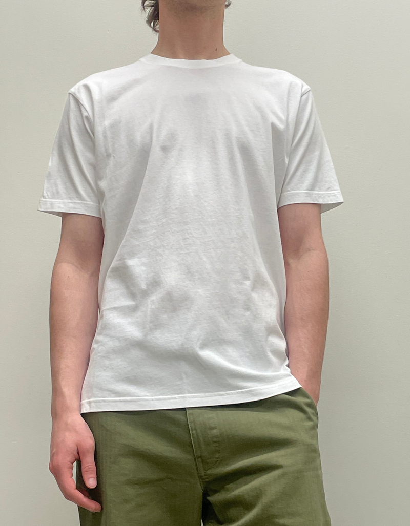 Classic Organic Tee in Optical White