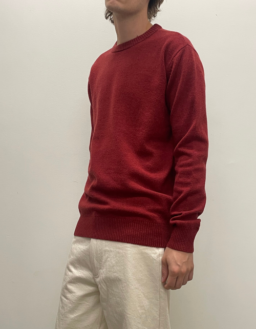 Roland Sweater in Merlot