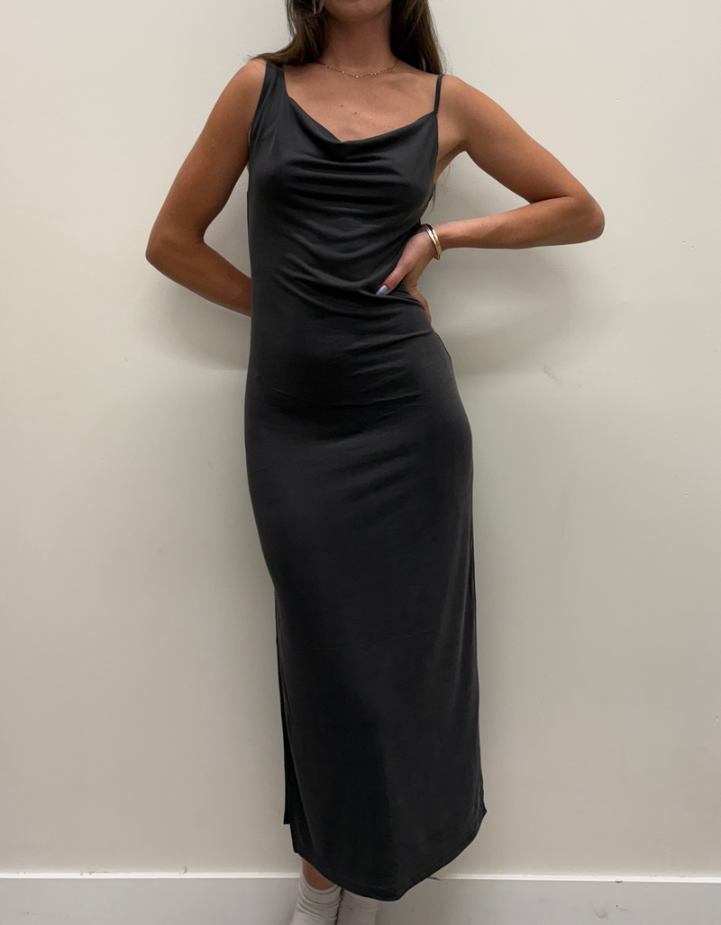 Lana Dress in Onyx