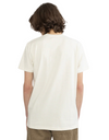 Regular Embroidered Tee in Offwhite