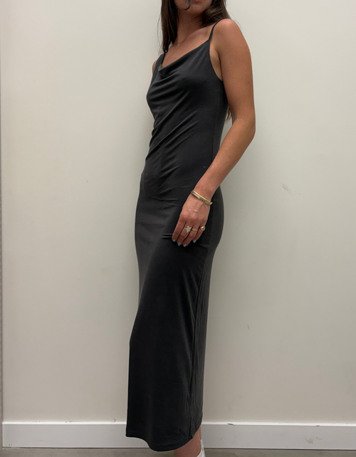Lana Dress in Onyx