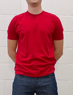 Classic Organic Tee in Scarlet Red