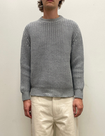 Fisherman Sweater in Slate